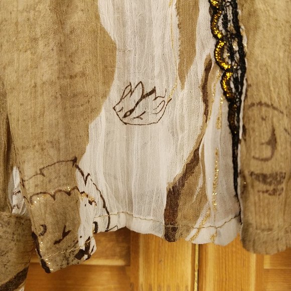 Kaelyn-Max Sheer button down - Picture 5 of 13